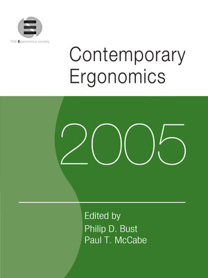 cover image of Contemporary Ergonomics 2005